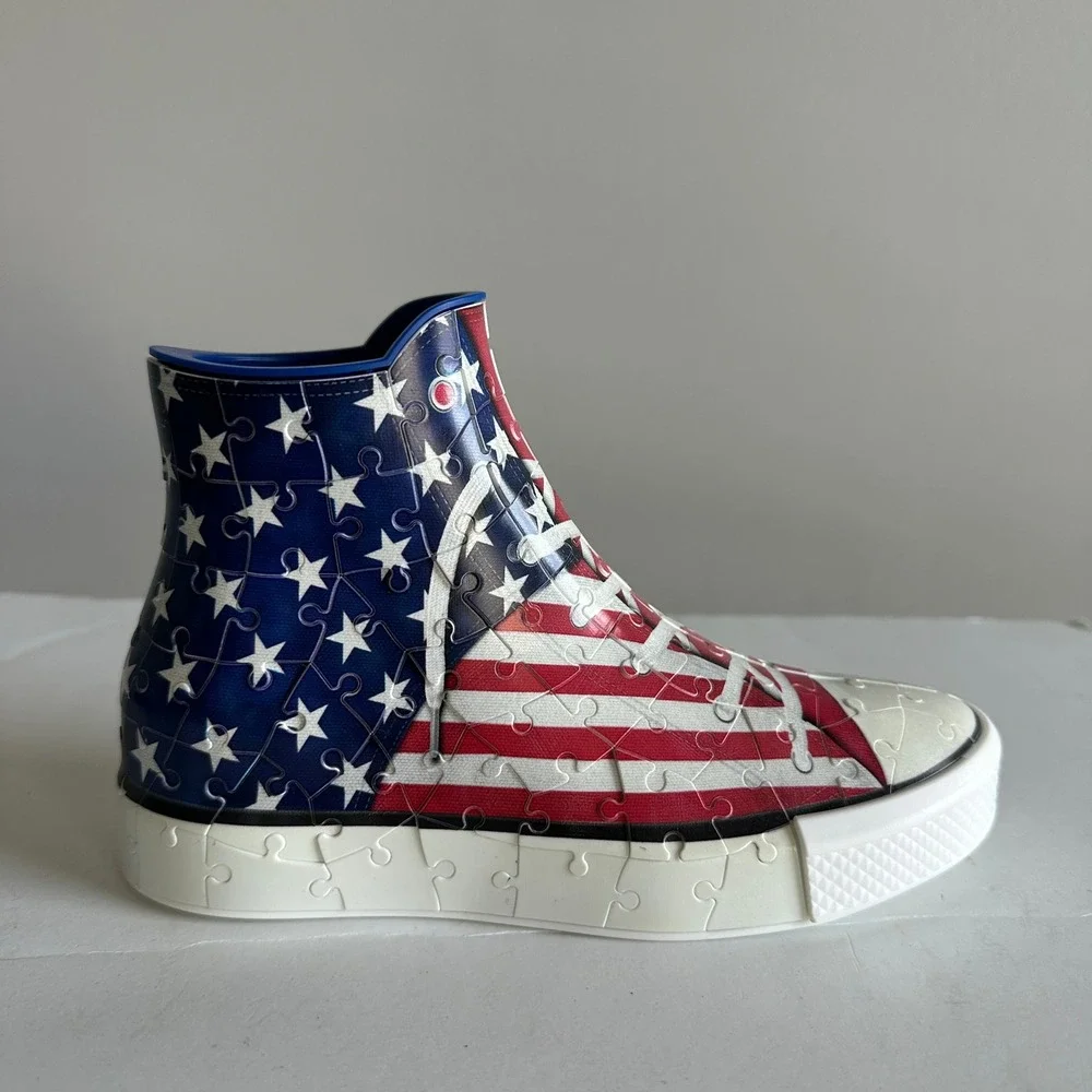 Ravensburger 3D Puzzle Sneaker American Flag Pencil Holder Desk Organizer USA